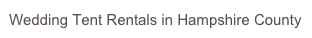 Tent Rentals